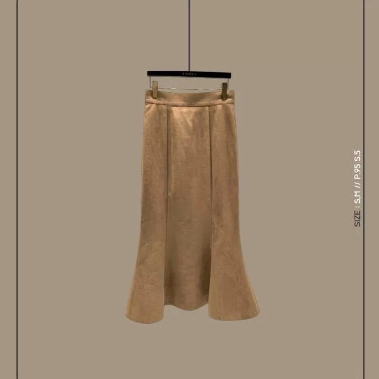 TANIA-Q韓國直郵女士新品真品人氣26春夏半身裙中短裙褶裥TANIA-Q半身裙/中短裙圖色1