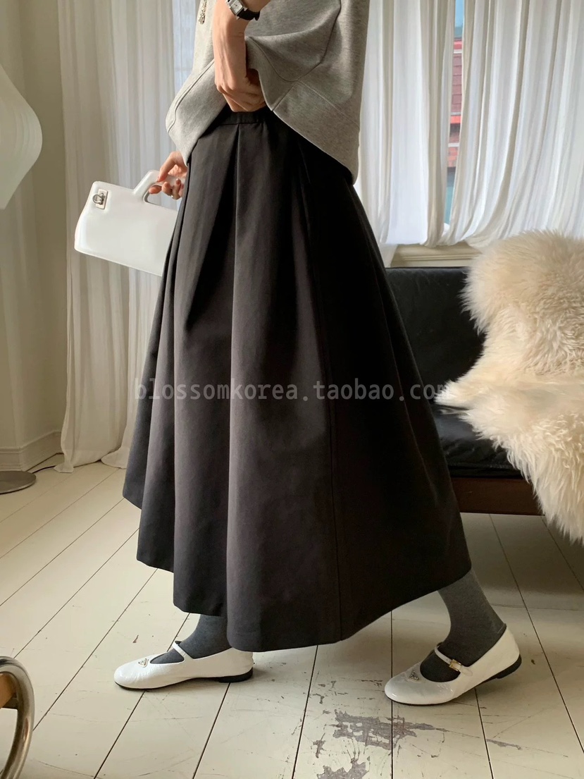 PRIVIE/H/LOW GAUGE韓國代購女士新品熱賣26春夏時尚長裙PRIVIE/H/LOW GAUGE長裙圖色3