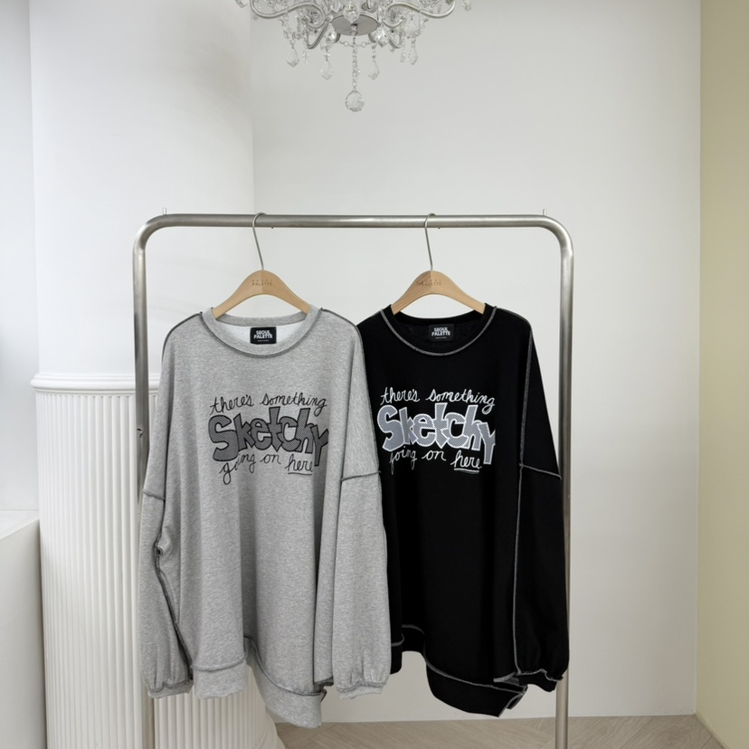 PALETTE-Q東大門代購女裝新品真品推薦熱賣時尚休閑衛衣PALETTE-Q衛衣