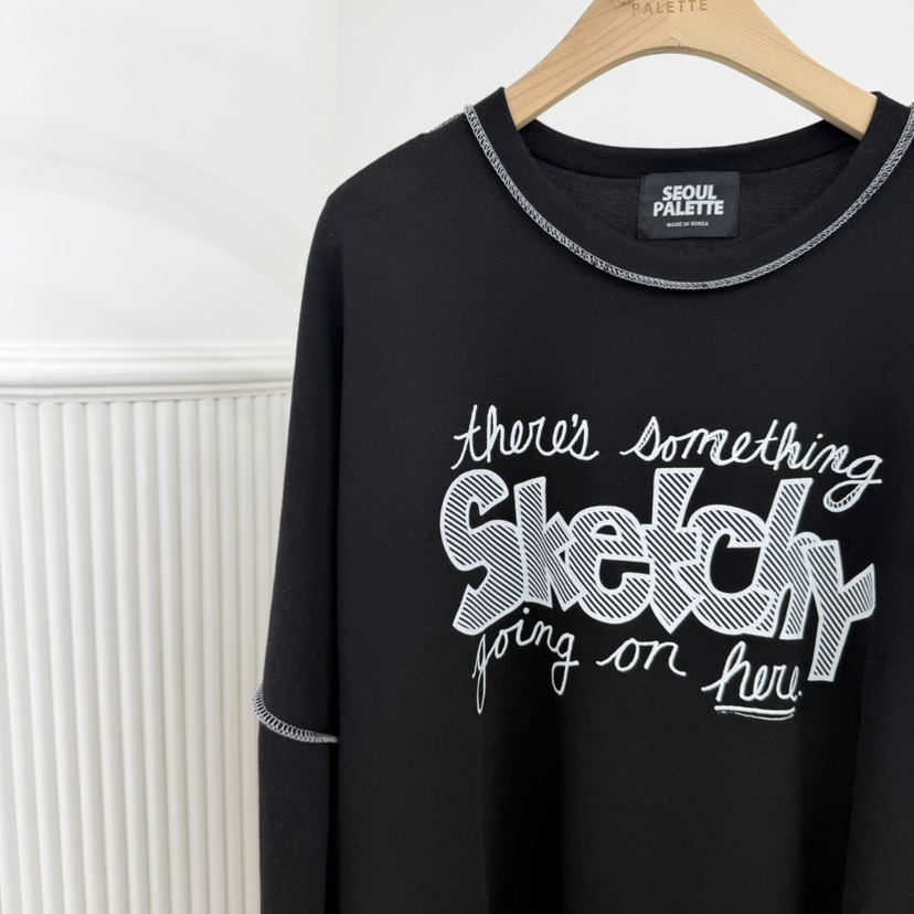 PALETTE-Q東大門代購女裝新品真品推薦熱賣時尚休閑衛衣PALETTE-Q衛衣