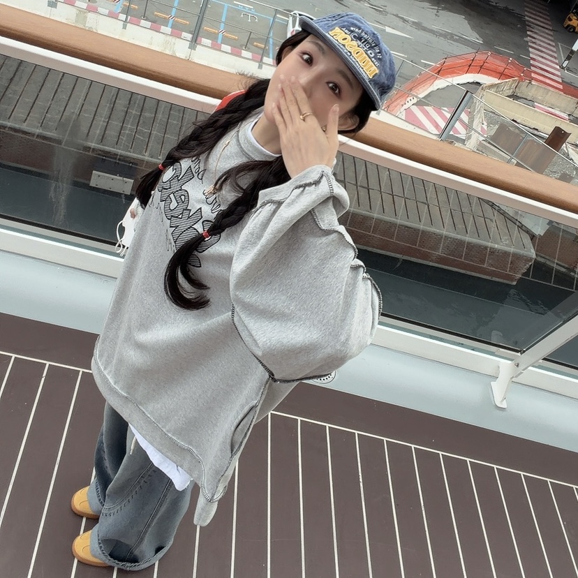 PALETTE-Q東大門代購女裝新品真品推薦熱賣時尚休閑衛衣PALETTE-Q衛衣