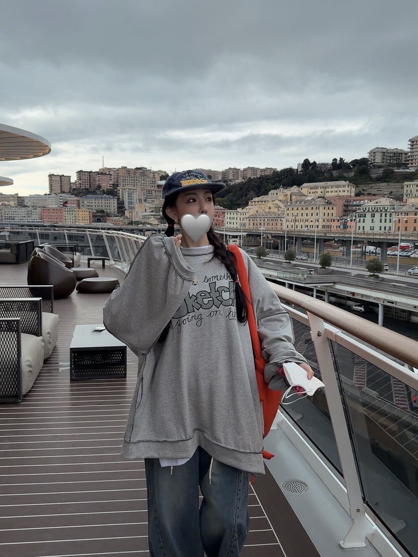 PALETTE-Q東大門代購女裝新品真品推薦熱賣時尚休閑衛衣PALETTE-Q衛衣