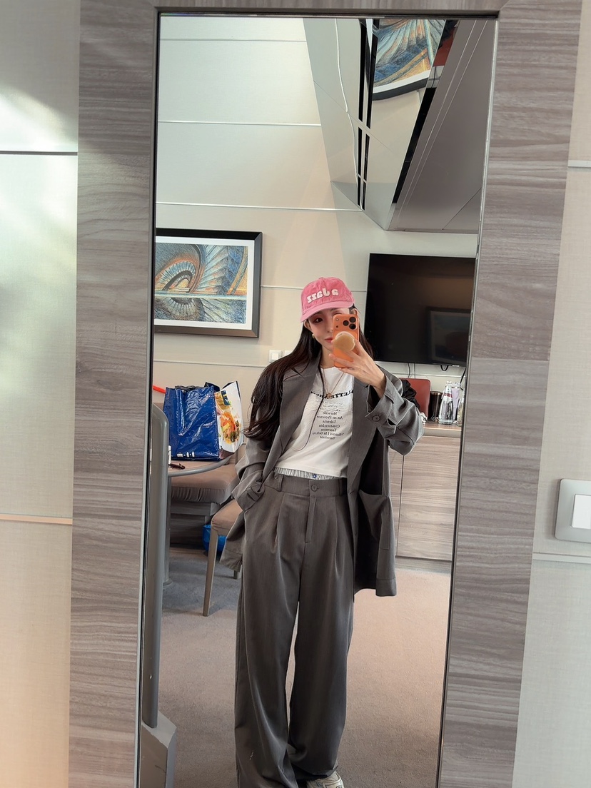 PALETTE-Q東大門實拍女裝新品26春夏休閑職業時尚休閑褲PALETTE-Q休閑褲