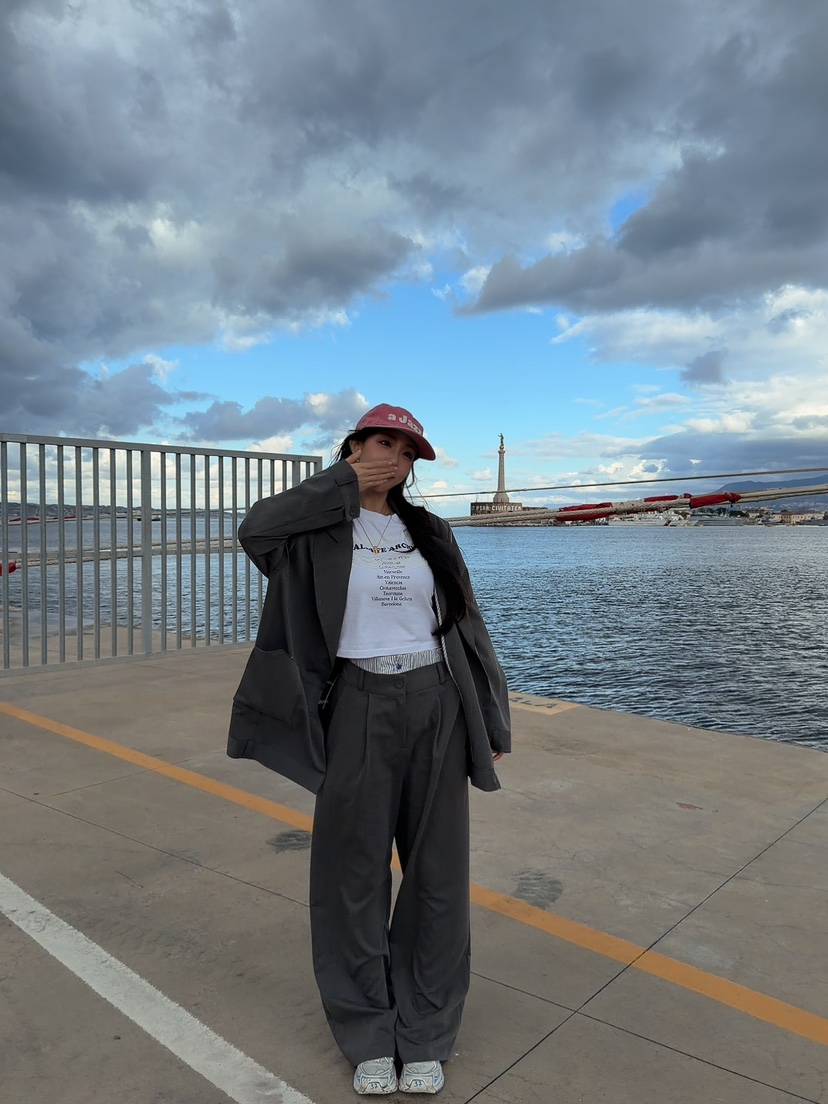 PALETTE-Q東大門實拍女裝新品26春夏休閑職業時尚休閑褲PALETTE-Q休閑褲