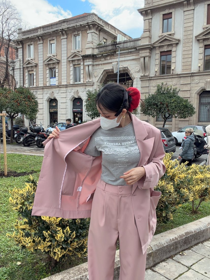 PALETTE-Q東大門實拍女裝新品26春夏休閑職業時尚休閑褲PALETTE-Q休閑褲