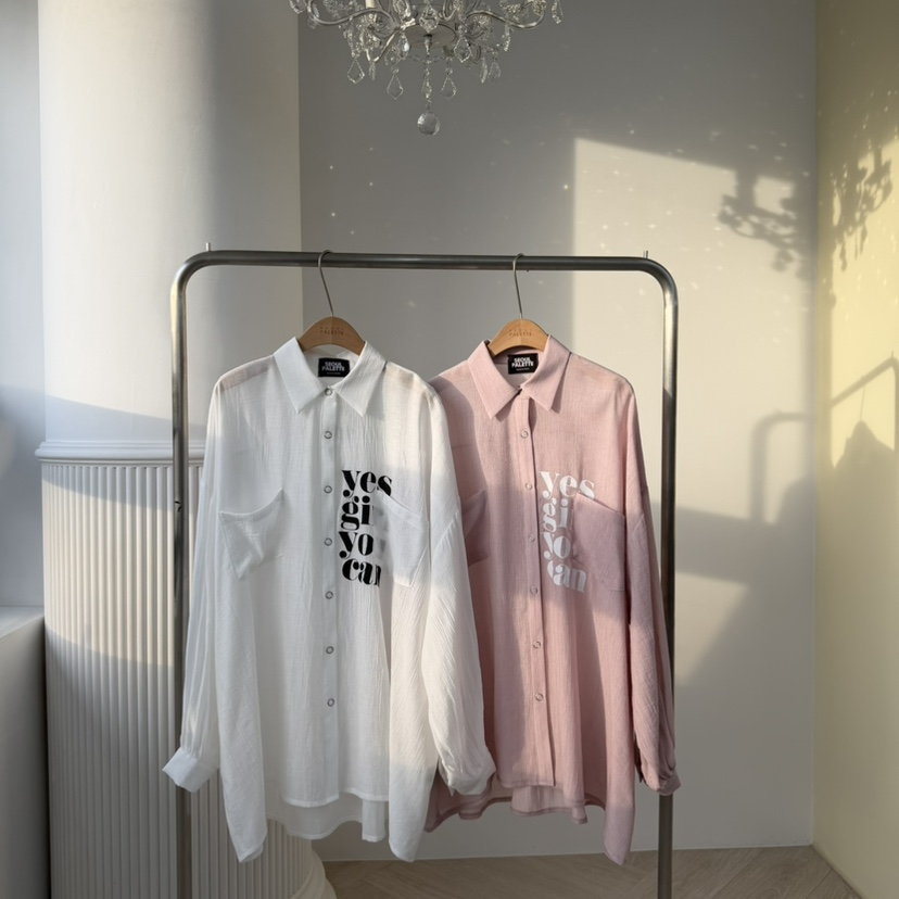 PALETTE-Q東大門代購女士新品職業26春夏襯衫蕾絲衫雪紡PALETTE-Q襯衫/蕾絲衫