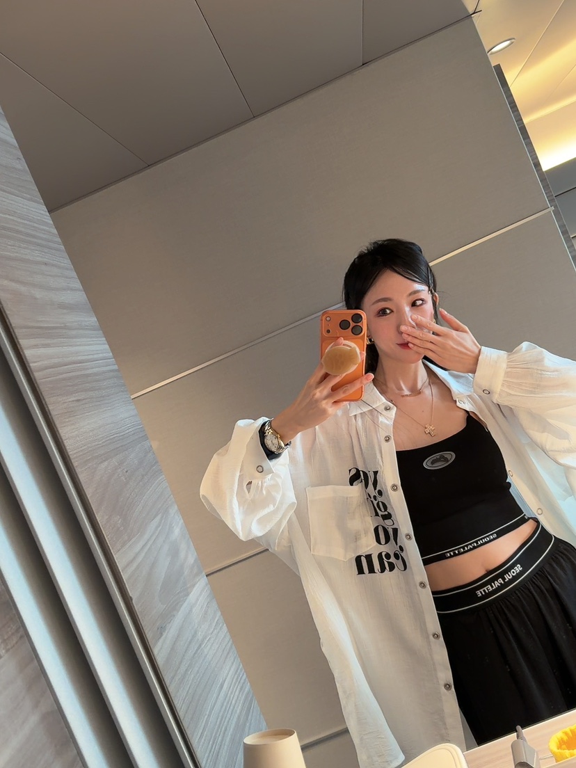 PALETTE-Q東大門代購女士新品職業26春夏襯衫蕾絲衫雪紡PALETTE-Q襯衫/蕾絲衫