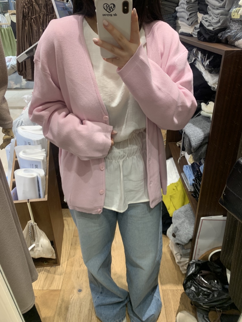 DE GO YOU東大門直郵女裝新款熱賣推薦職業針織衫V領開衫DE GO YOU針織衫