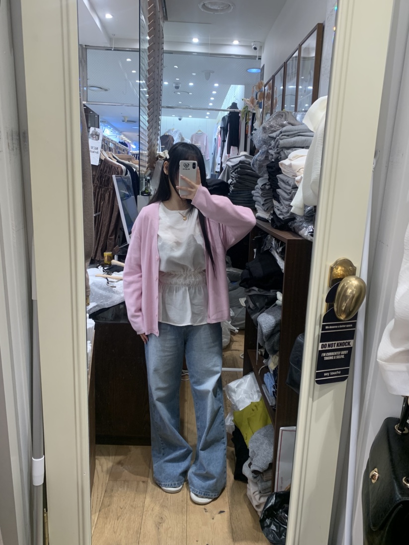 DE GO YOU東大門直郵女裝新款熱賣推薦職業針織衫V領開衫DE GO YOU針織衫