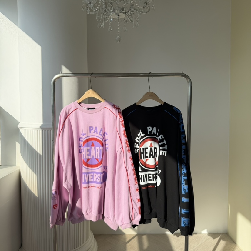 PALETTE-Q韓國直郵女裝新款推薦熱賣26春夏真品職業衛衣PALETTE-Q衛衣