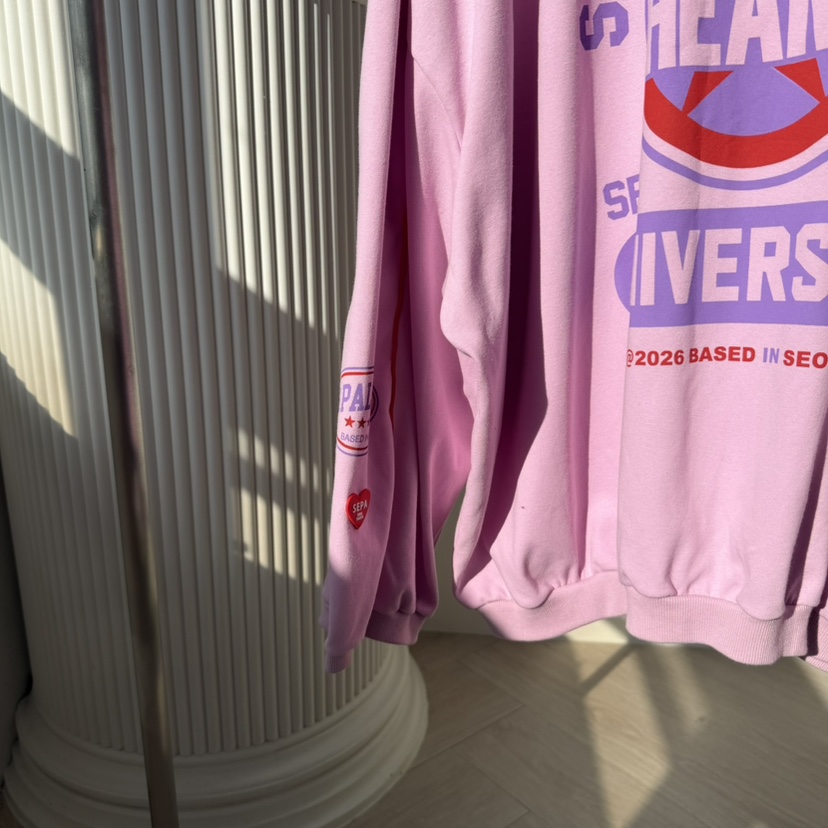 PALETTE-Q韓國直郵女裝新款推薦熱賣26春夏真品職業衛衣PALETTE-Q衛衣