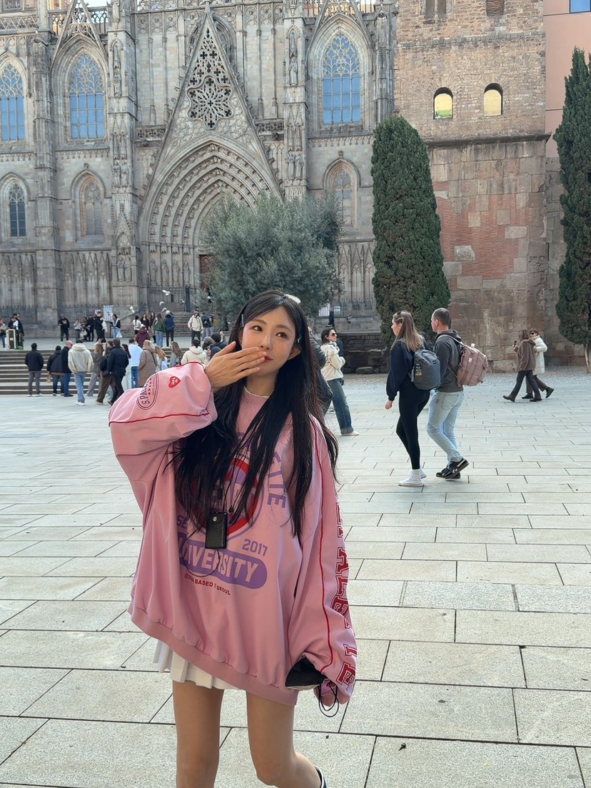 PALETTE-Q韓國直郵女裝新款推薦熱賣26春夏真品職業衛衣PALETTE-Q衛衣