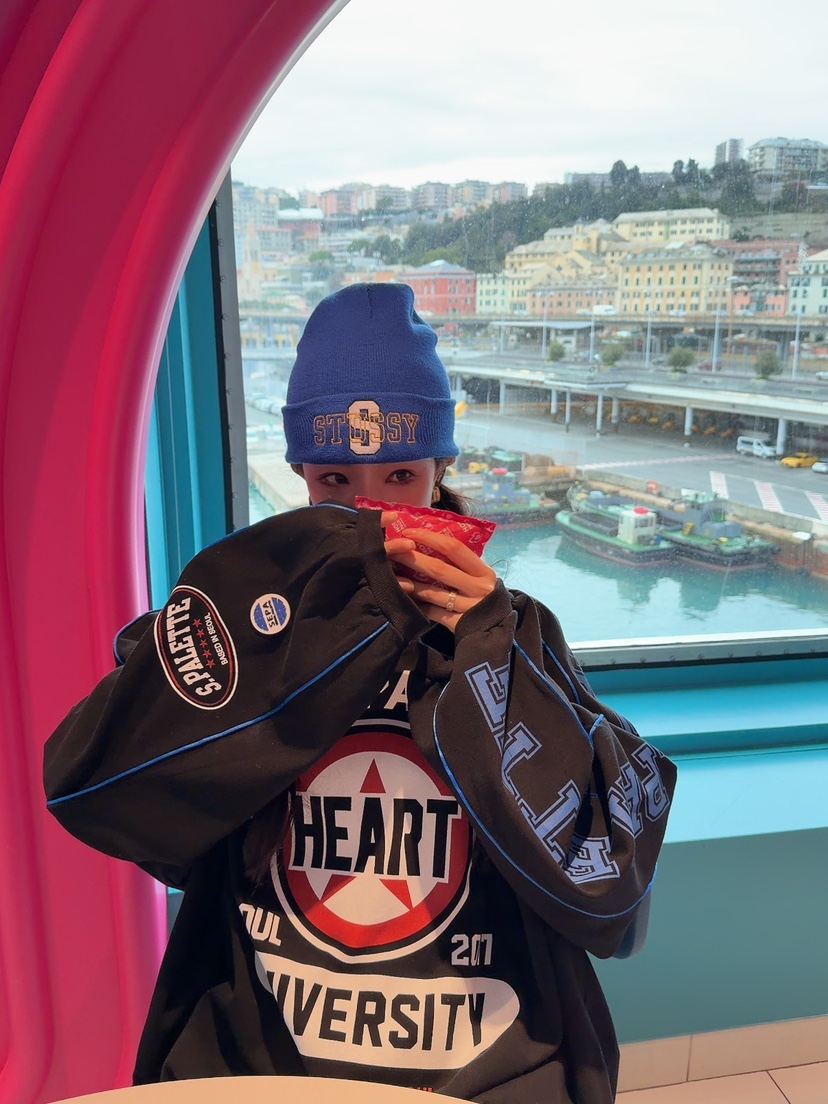 PALETTE-Q韓國直郵女裝新款推薦熱賣26春夏真品職業衛衣PALETTE-Q衛衣