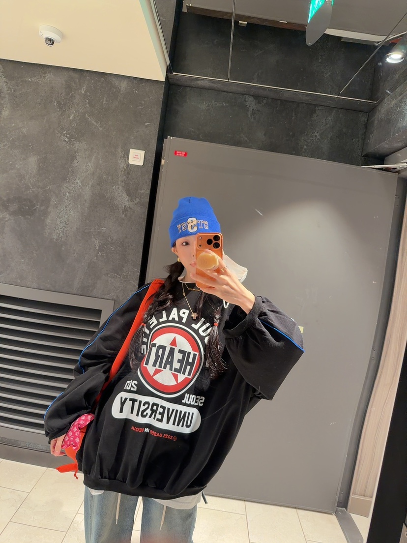 PALETTE-Q韓國直郵女裝新款推薦熱賣26春夏真品職業衛衣PALETTE-Q衛衣