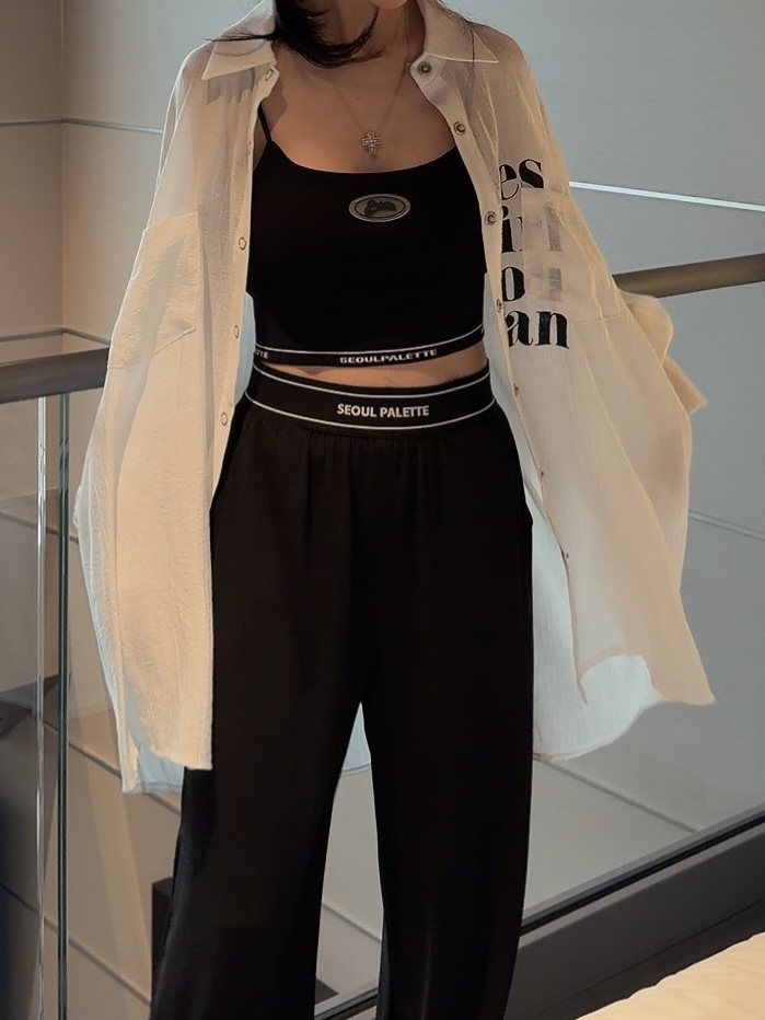 PALETTE-Q東大門直郵女裝新品時尚真品推薦人氣26春夏休閑褲PALETTE-Q休閑褲