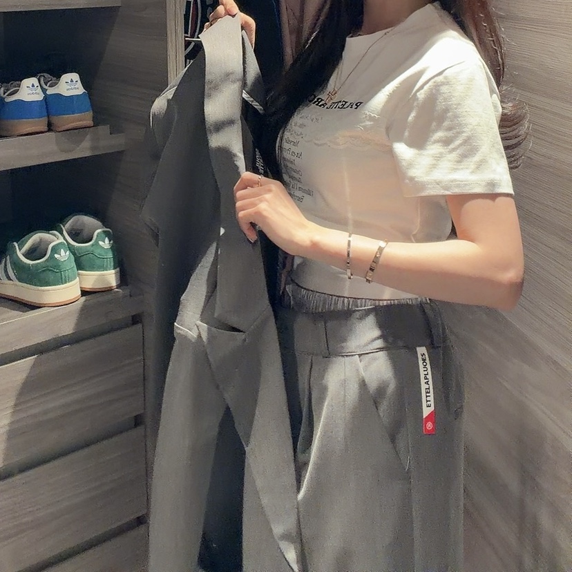 PALETTE-Q東大門實拍女士新品推薦熱賣職業26春夏T恤蕾絲PALETTE-QT恤