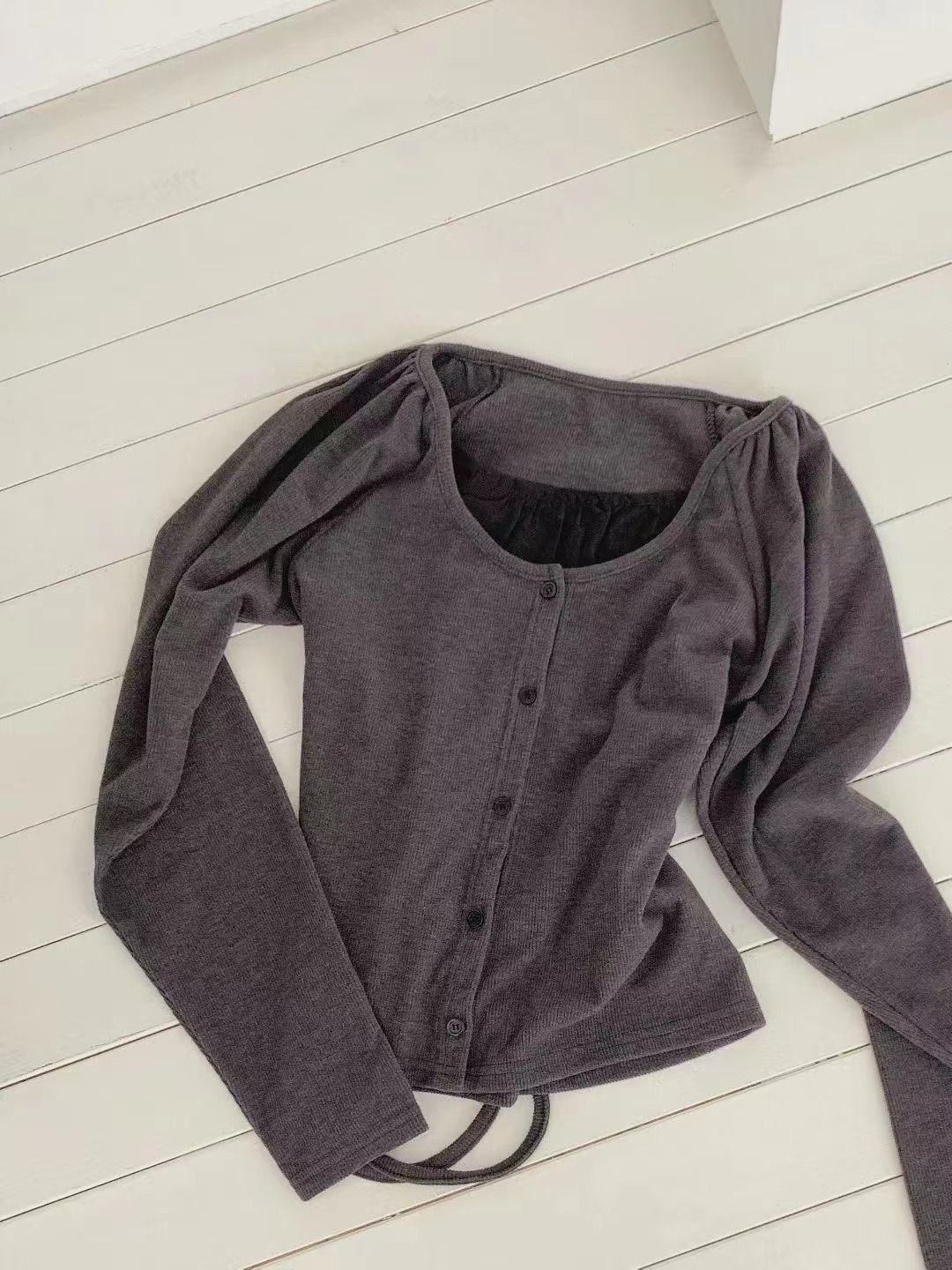 HING9東大門直郵女裝新款真品職業推薦26春夏時尚長袖T恤HING9長袖T恤