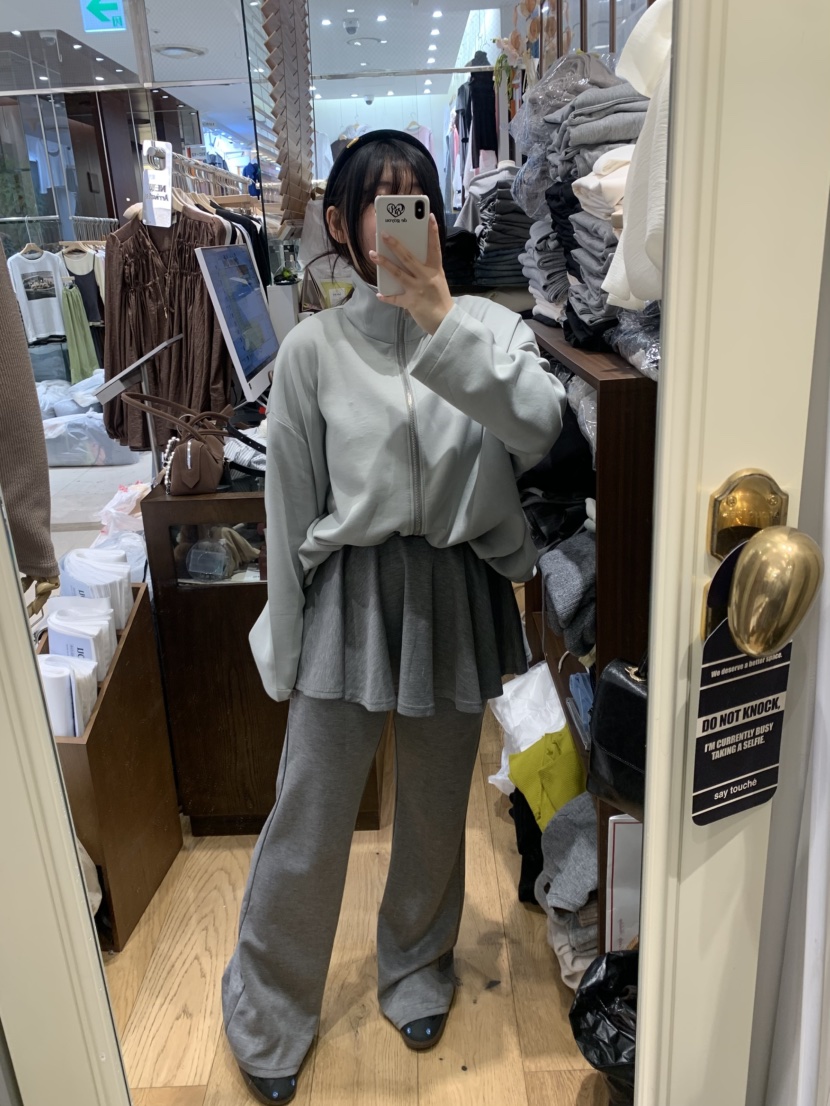 DE GO YOU韓國直郵女士新品休閑時尚推薦真品26春夏夾克拉鏈DE GO YOU夾克