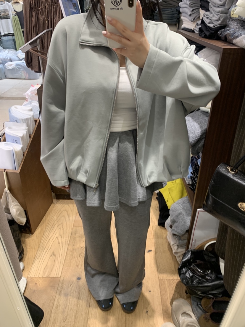 DE GO YOU韓國直郵女士新品休閑時尚推薦真品26春夏夾克拉鏈DE GO YOU夾克