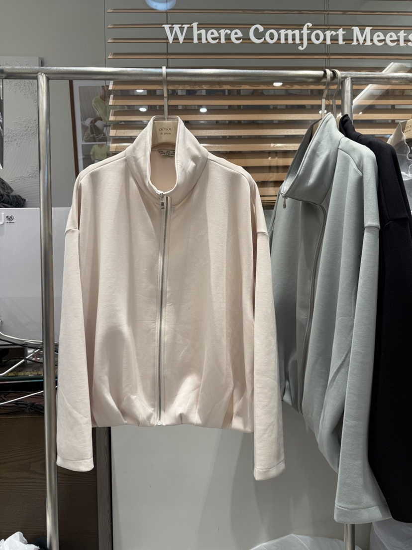 DE GO YOU韓國直郵女士新品休閑時尚推薦真品26春夏夾克拉鏈DE GO YOU夾克圖色1