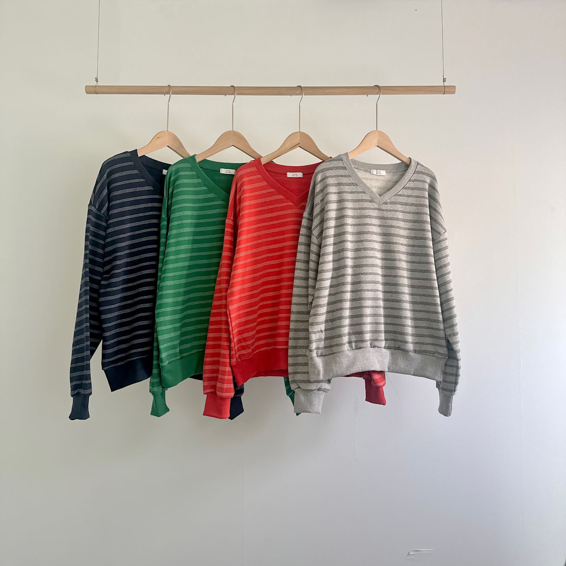 FIVE東大門代購女裝新品人氣休閑推薦26春夏熱賣職業衛衣FIVE衛衣圖色1左一色