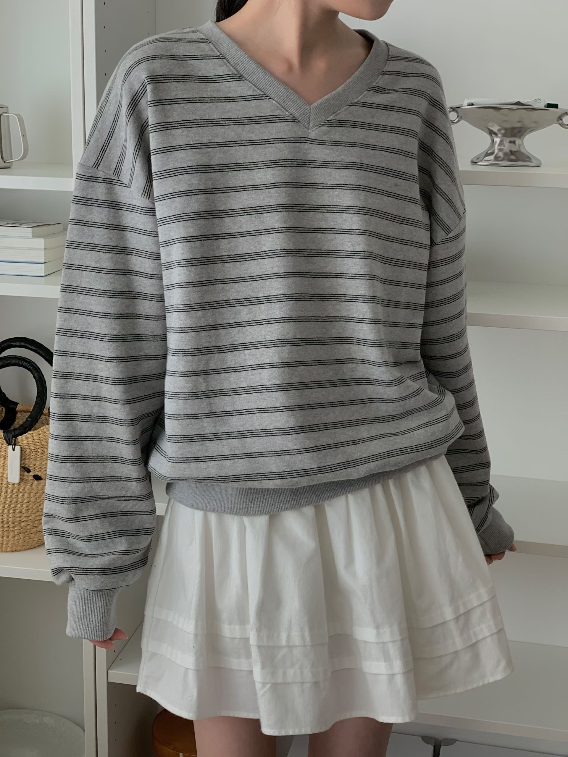 FIVE東大門代購女裝新品人氣休閑推薦26春夏熱賣職業衛衣FIVE衛衣圖色4