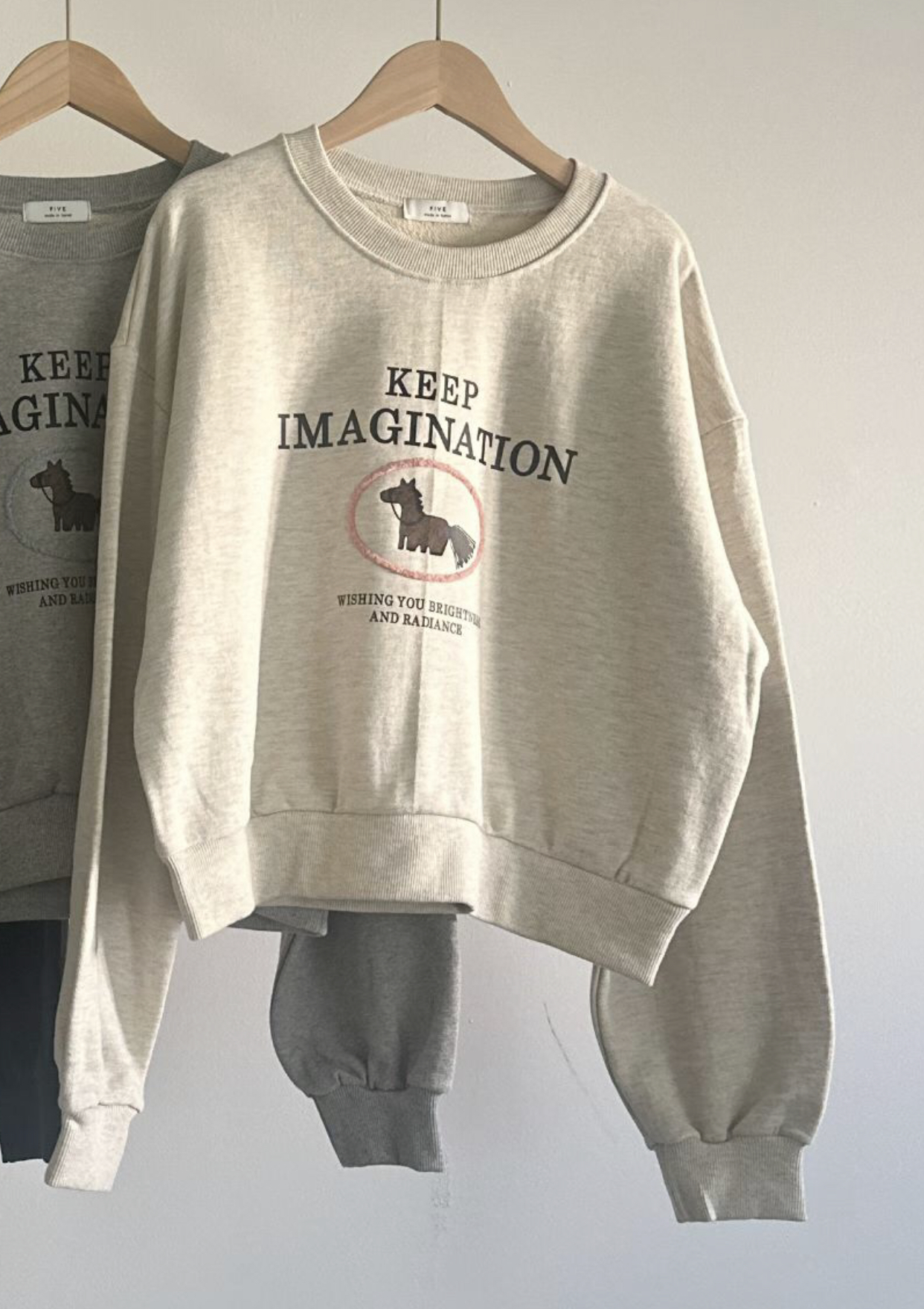 FIVE東大門實拍女士新款休閑26春夏人氣真品時尚推薦衛衣FIVE衛衣圖色3