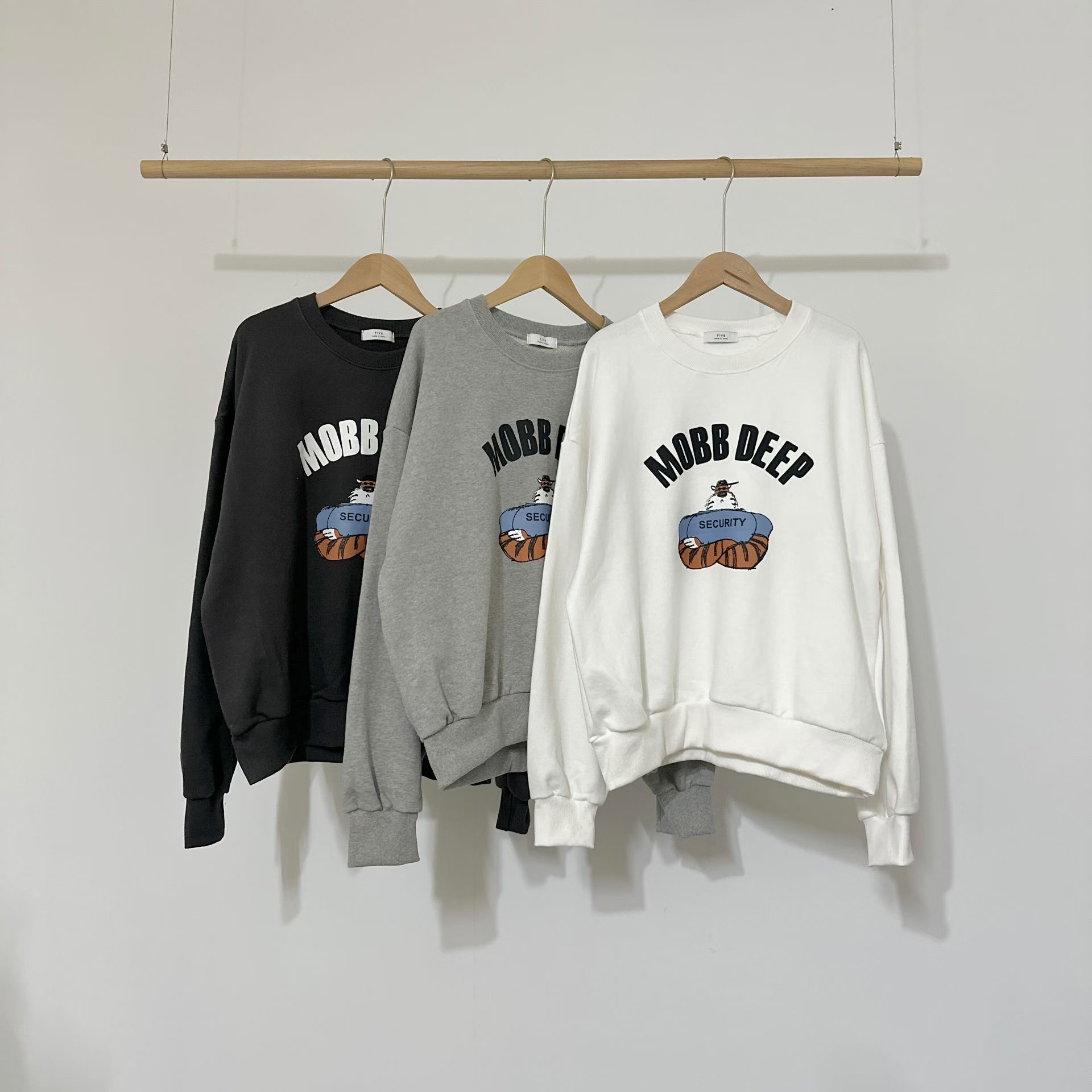 FIVE東大門代購女裝新款推薦人氣休閑熱賣真品職業時尚衛衣FIVE衛衣圖色1左一色