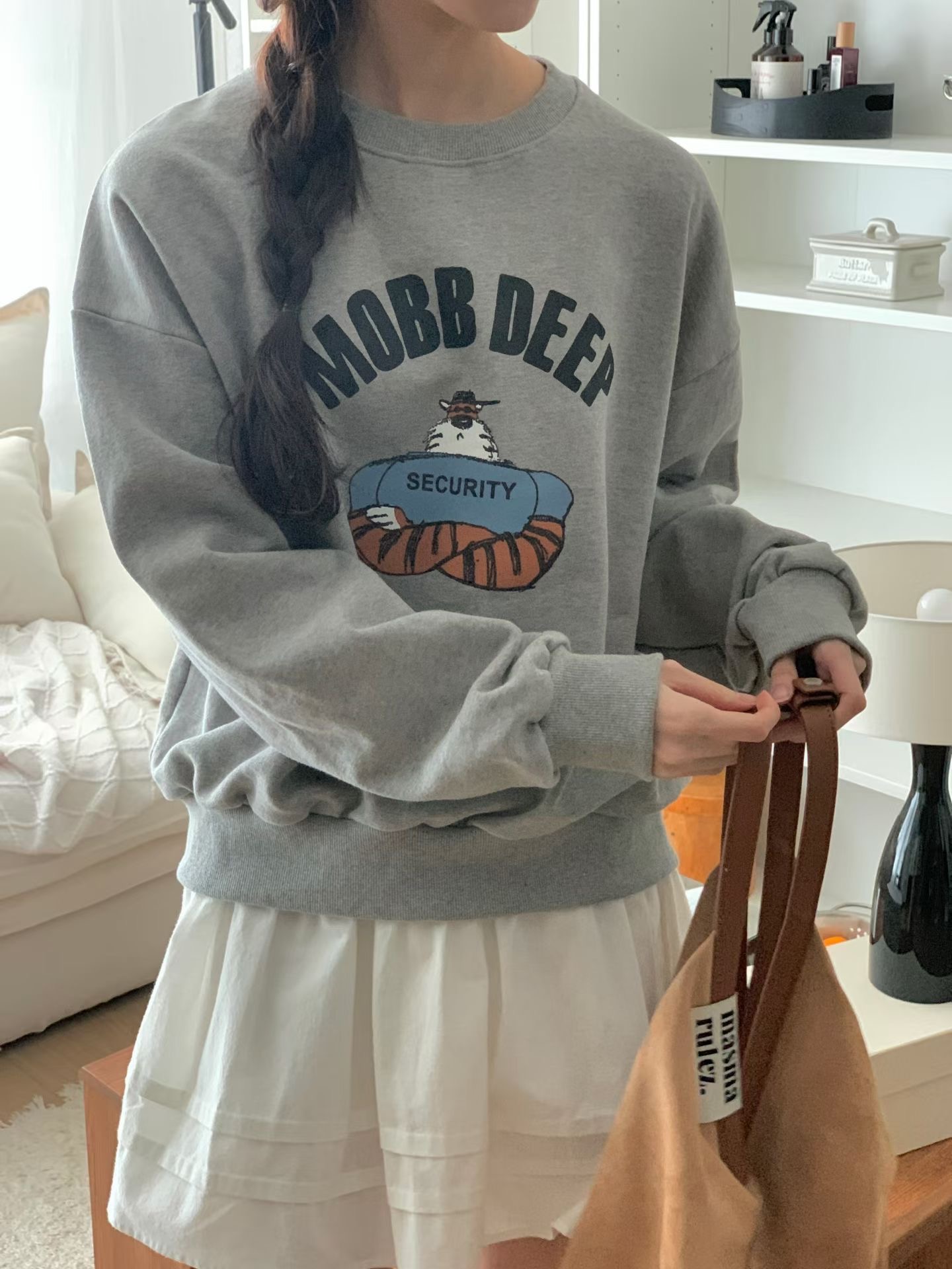 FIVE東大門代購女裝新款推薦人氣休閑熱賣真品職業時尚衛衣FIVE衛衣圖色2