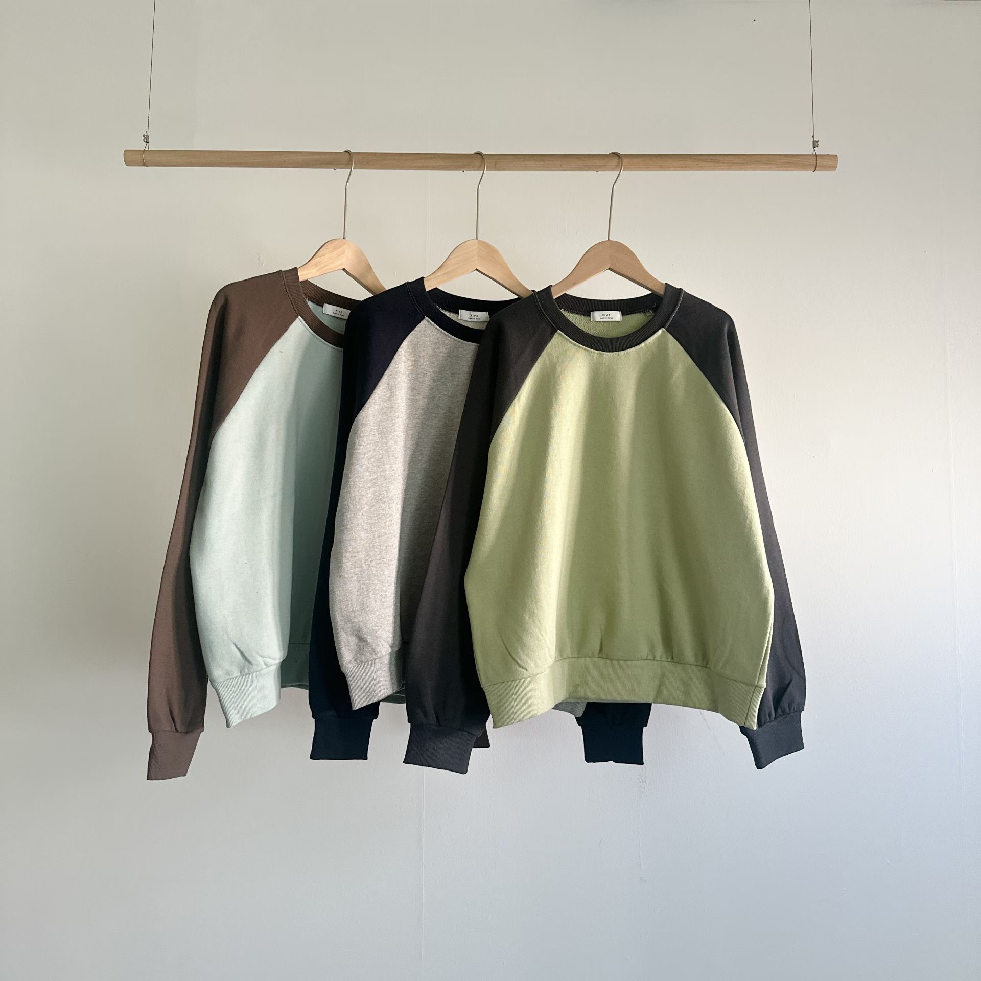 FIVE東大門實拍女裝新品職業26春夏推薦人氣時尚休閑衛衣FIVE衛衣圖色1左一色