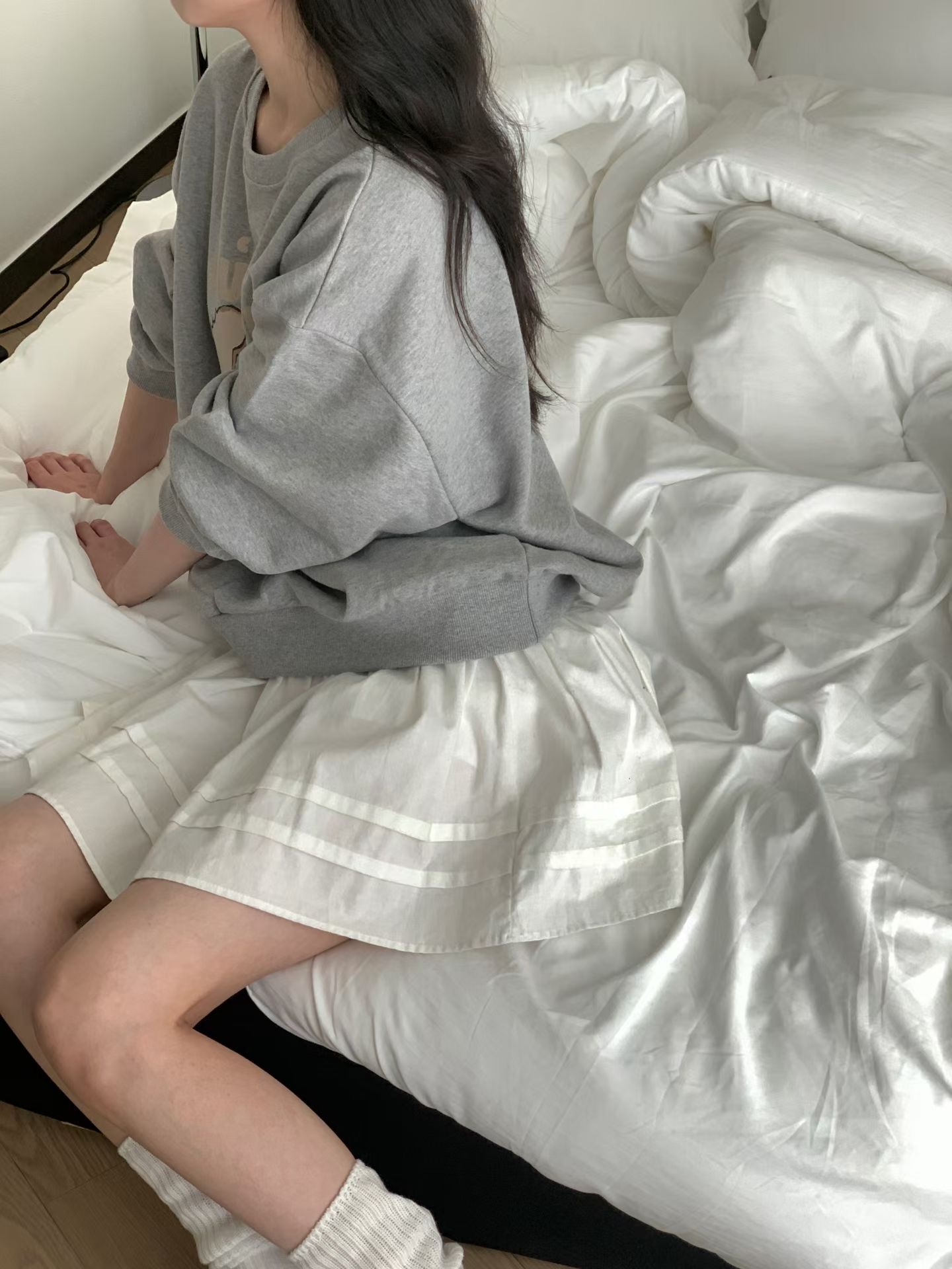 FIVE韓國直郵女裝新款推薦職業26春夏人氣真品時尚休閑衛衣FIVE衛衣