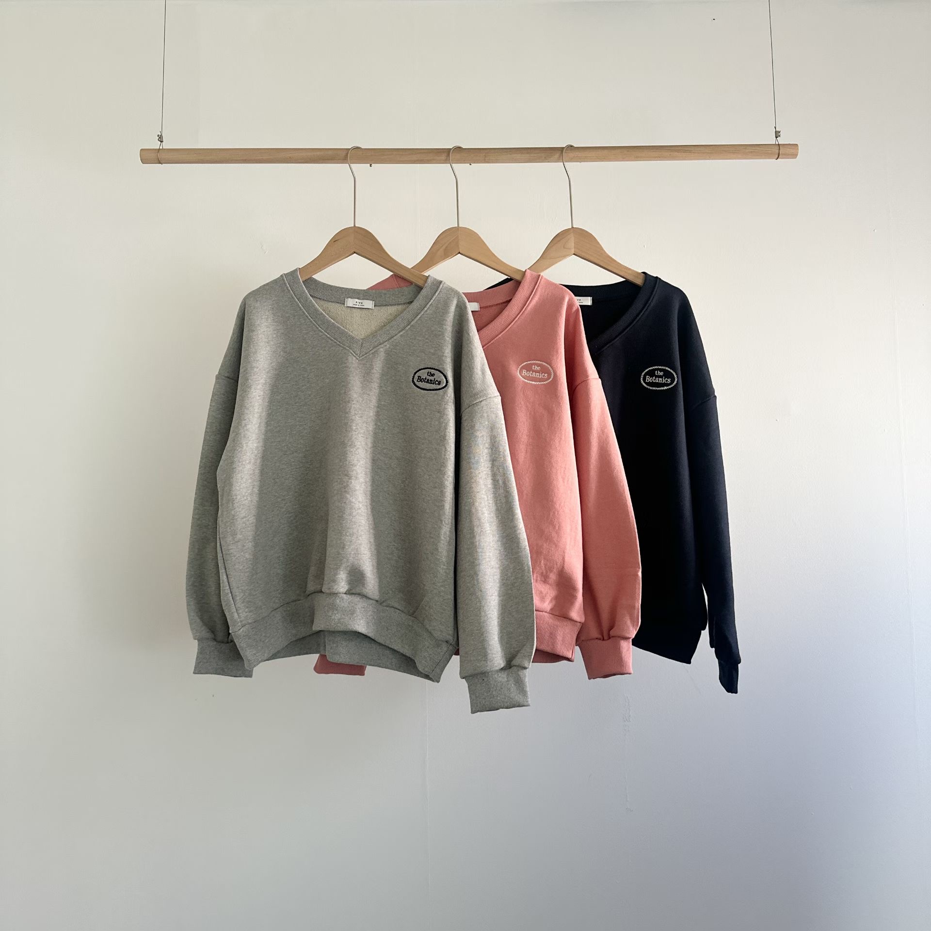 FIVE東大門直郵女裝新品人氣26春夏職業真品推薦熱賣衛衣FIVE衛衣圖色2左二色