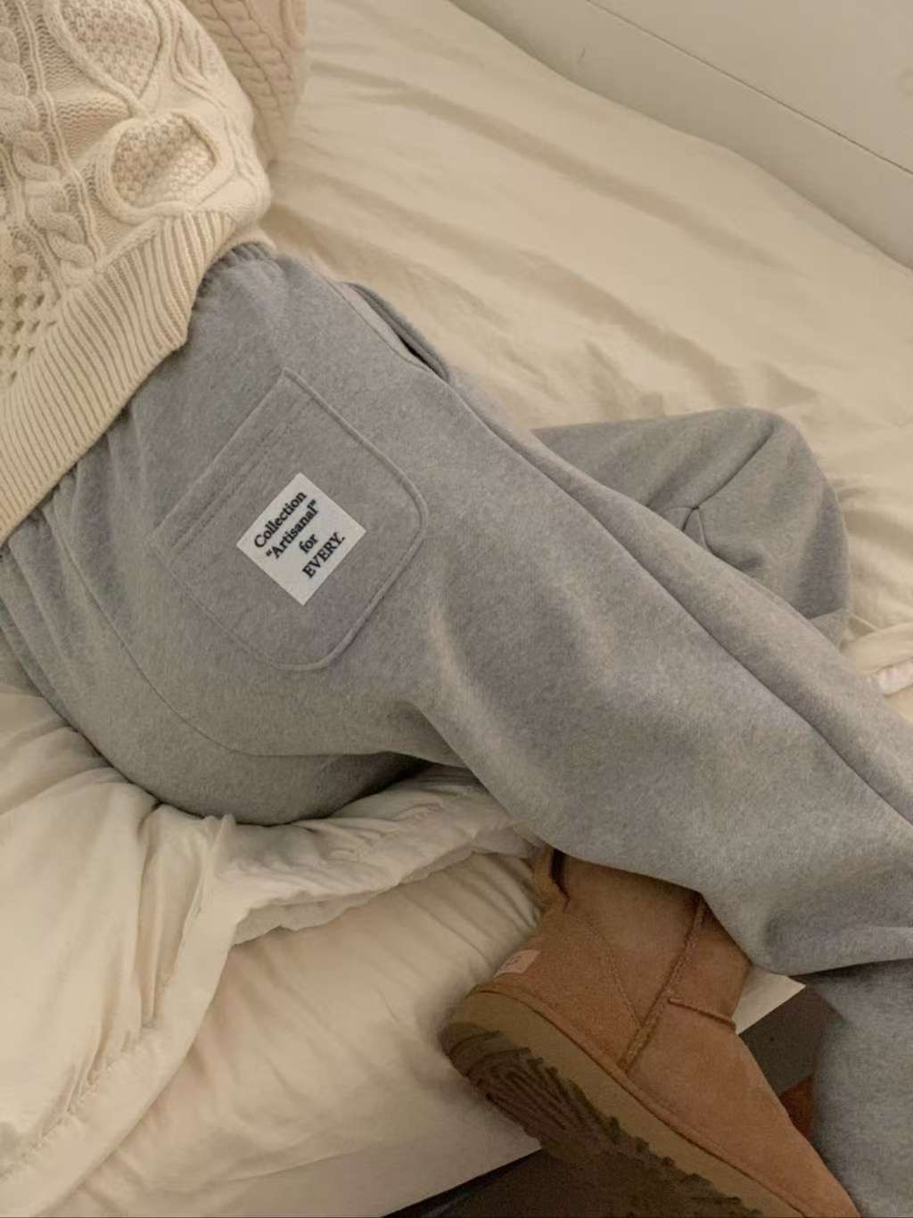 FIVE韓國代購女裝新款休閑推薦職業26春夏熱賣休閑褲羊皮FIVE休閑褲