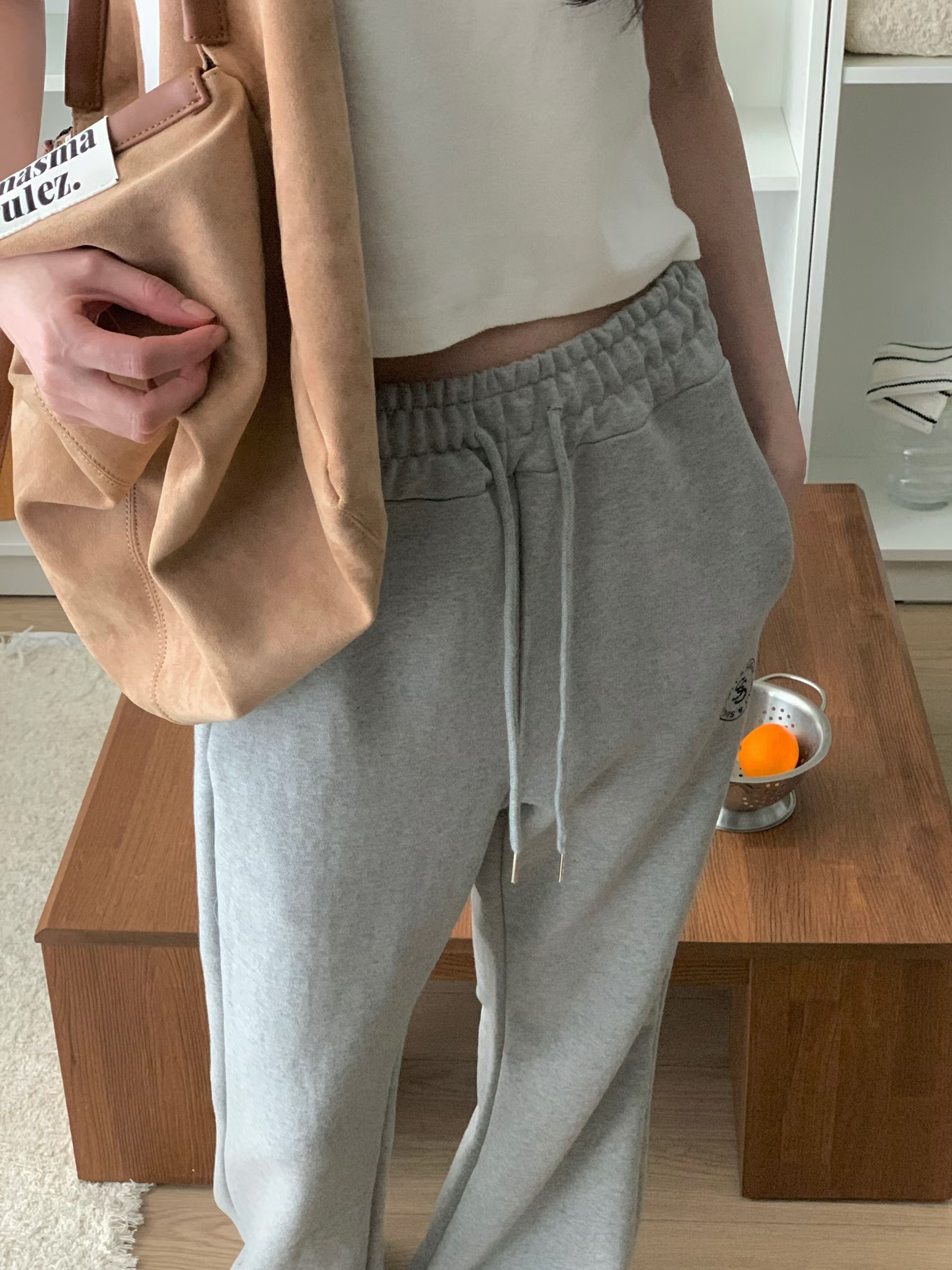 FIVE東大門實拍女裝新款休閑推薦真品職業26春夏休閑褲喇叭FIVE休閑褲