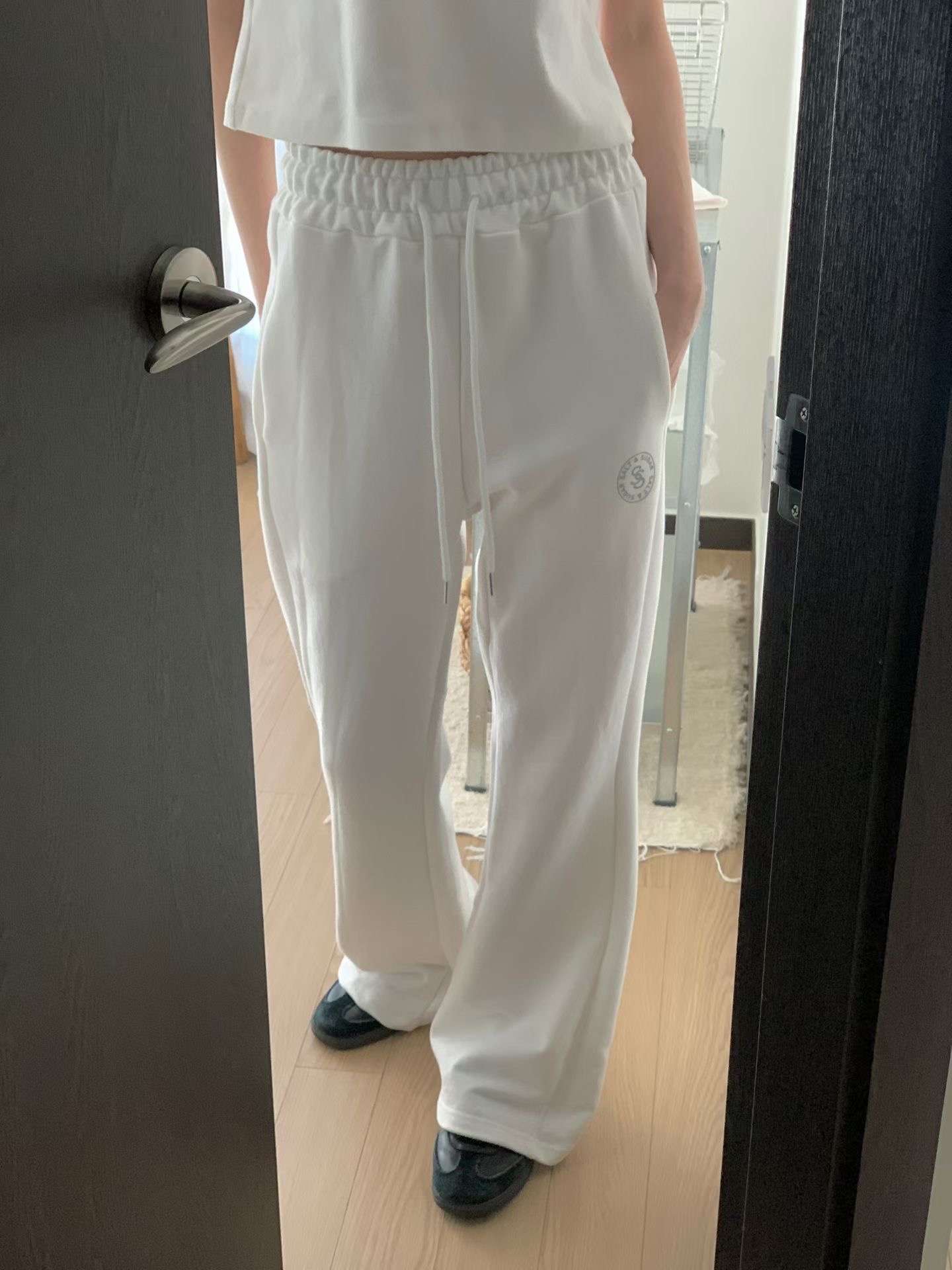 FIVE東大門實拍女裝新款休閑推薦真品職業26春夏休閑褲喇叭FIVE休閑褲圖色1