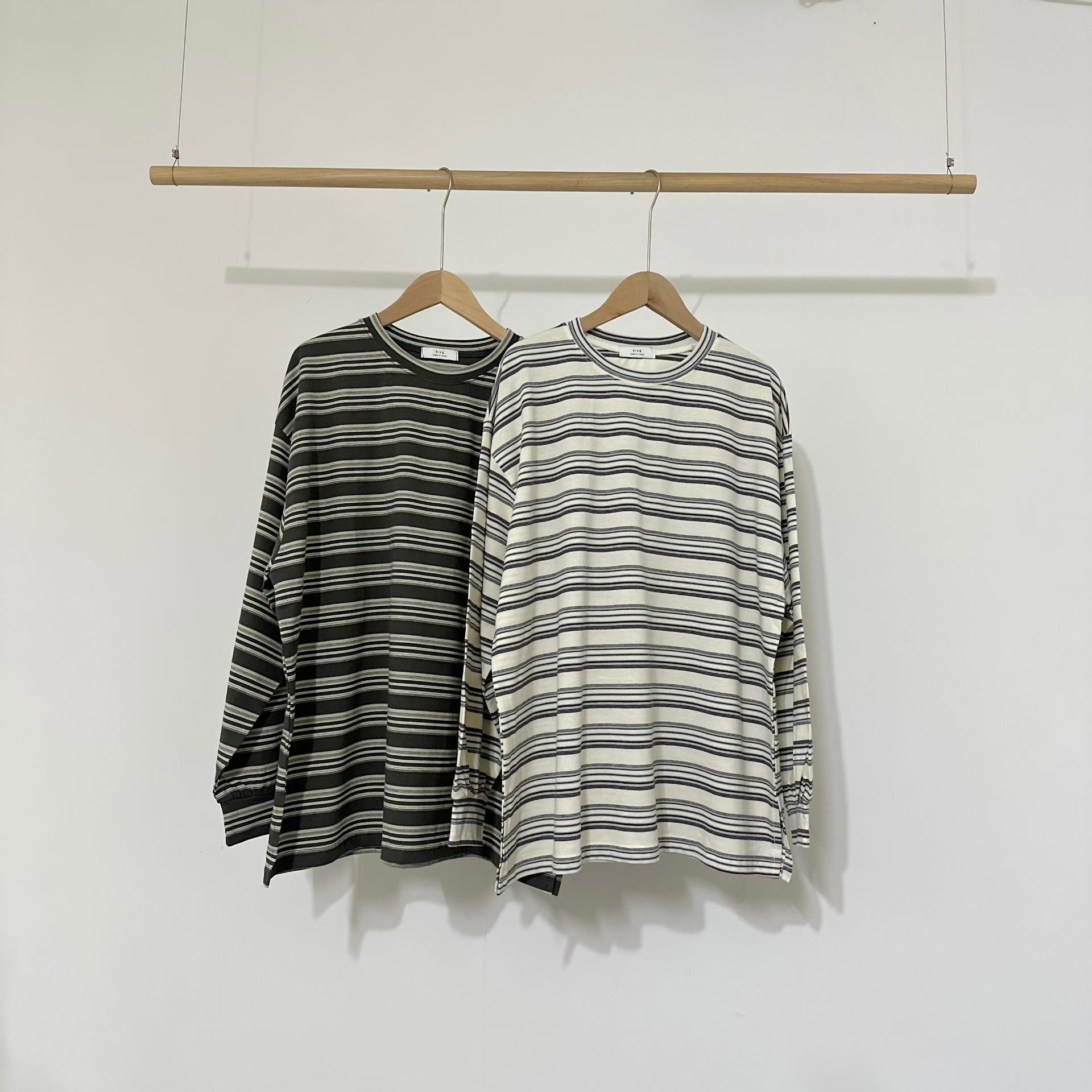 FIVE東大門直郵女裝新品人氣26春夏推薦熱賣時尚職業長袖T恤FIVE長袖T恤