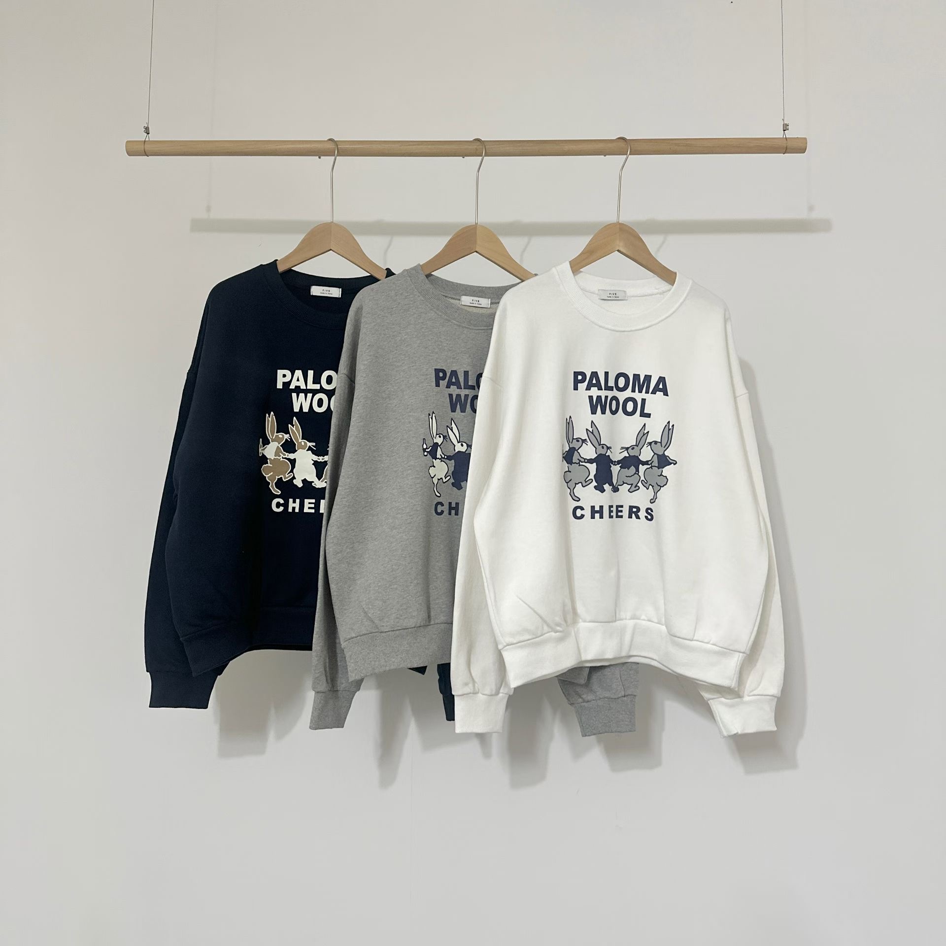 FIVE東大門實拍女士新款人氣真品26春夏熱賣推薦時尚衛衣FIVE衛衣圖色1左一色