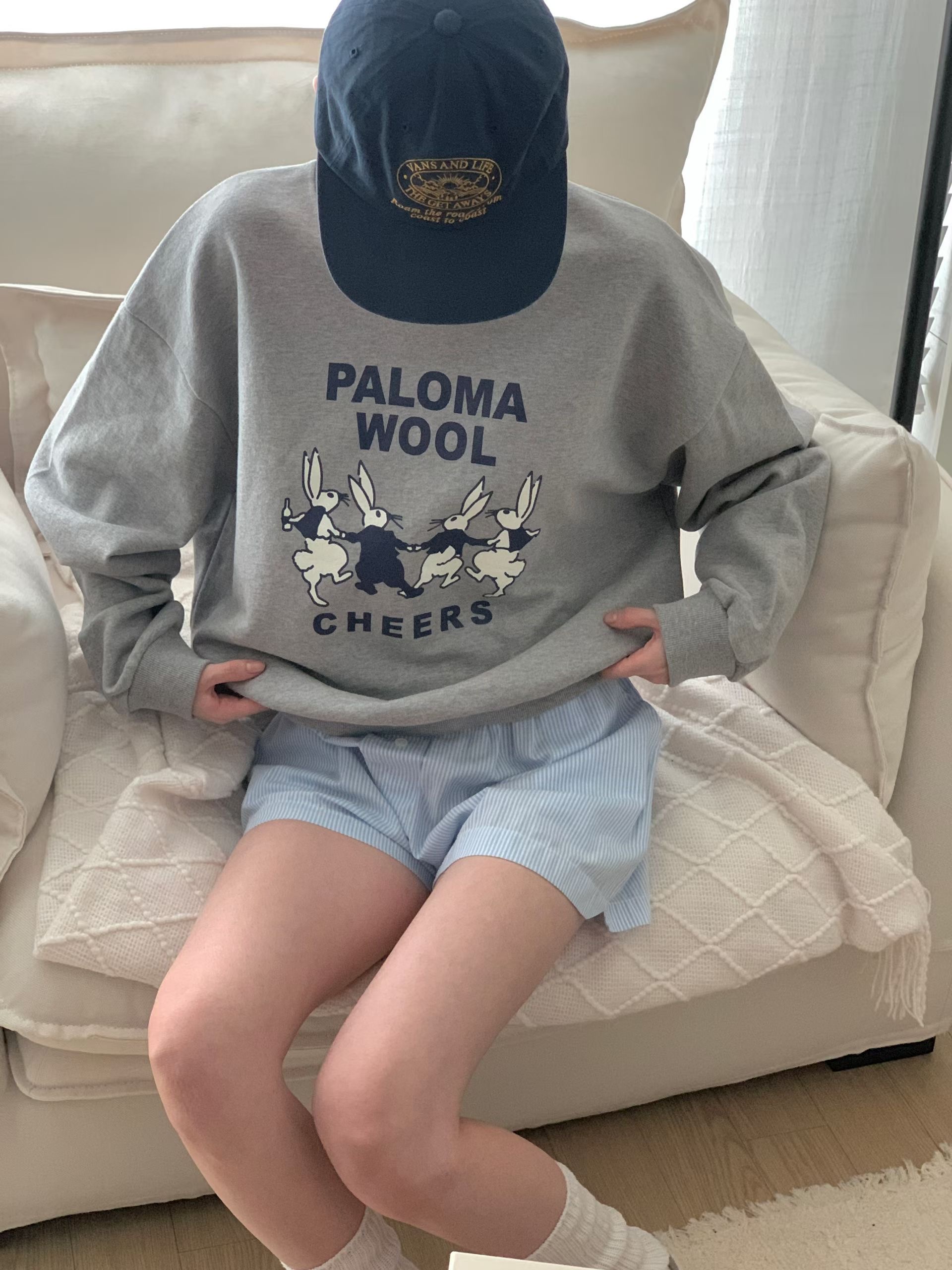 FIVE東大門實拍女士新款人氣真品26春夏熱賣推薦時尚衛衣FIVE衛衣圖色2