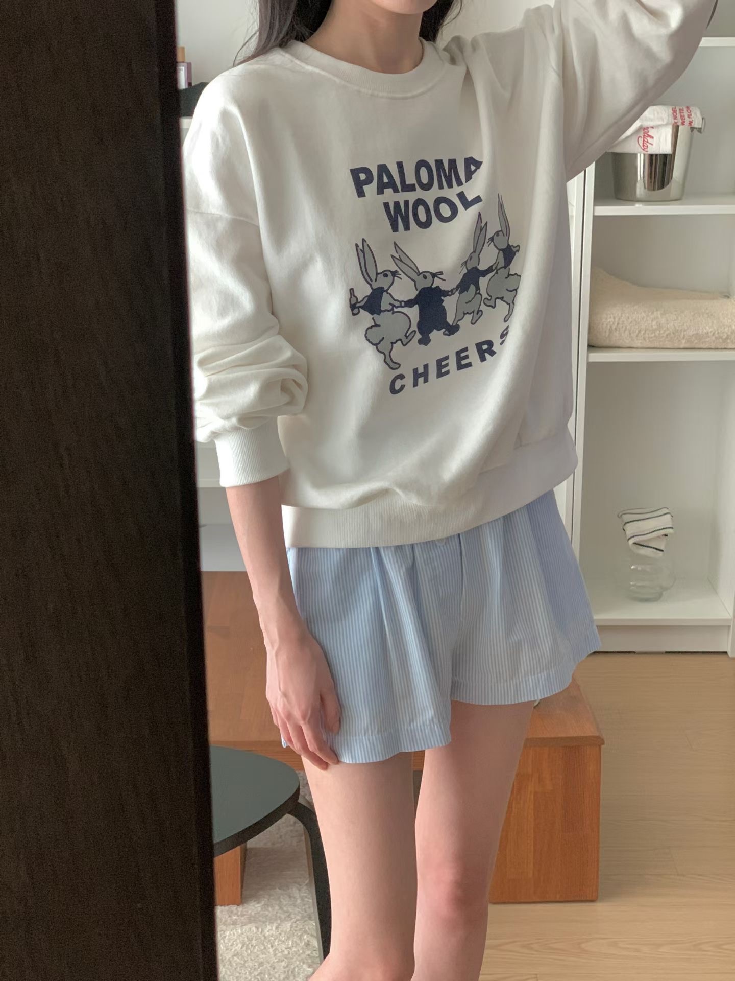 FIVE東大門實拍女士新款人氣真品26春夏熱賣推薦時尚衛衣FIVE衛衣圖色3