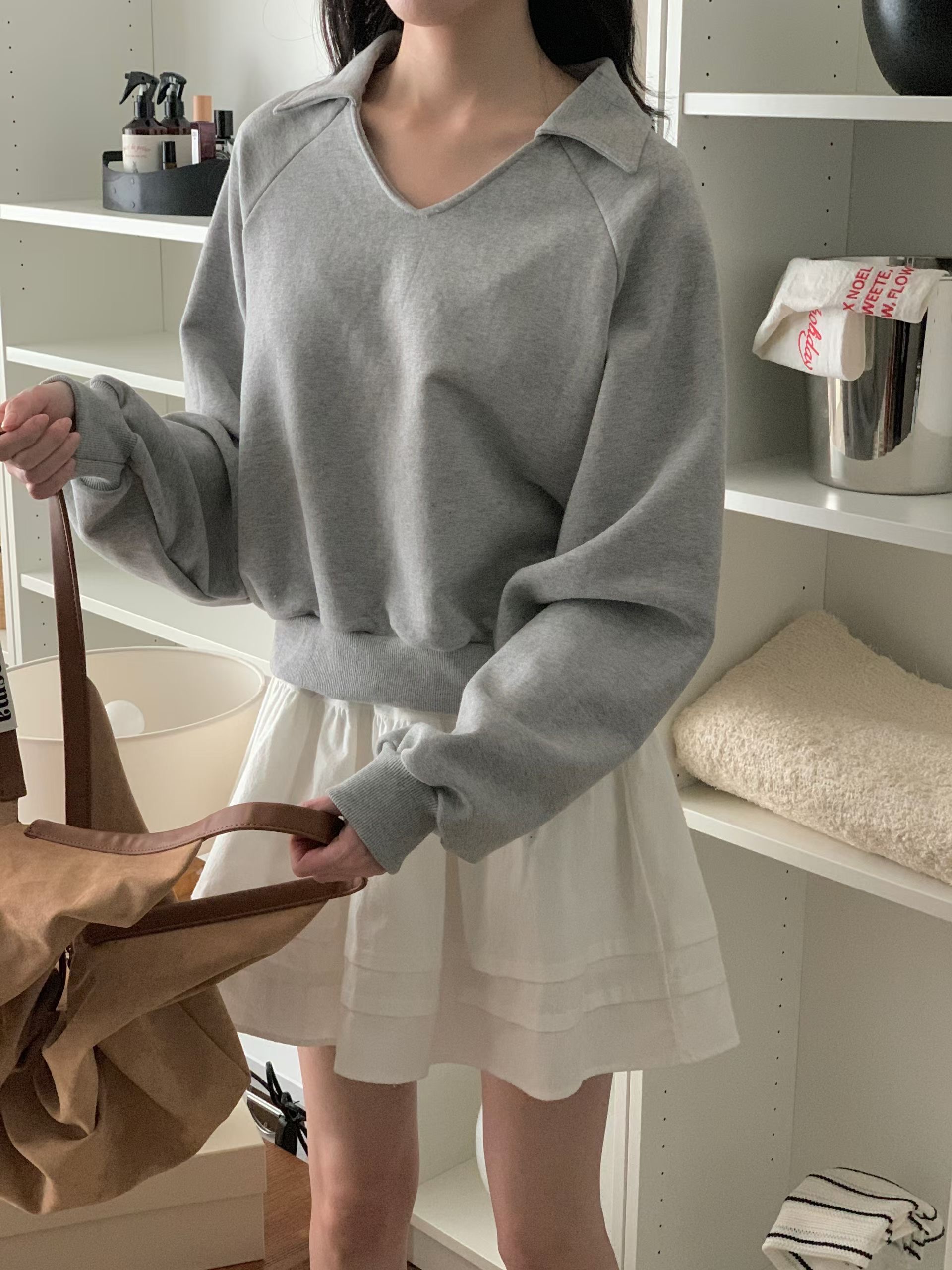 FIVE東大門實拍女裝新品人氣推薦時尚熱賣真品休閑26春夏衛衣FIVE衛衣圖色2