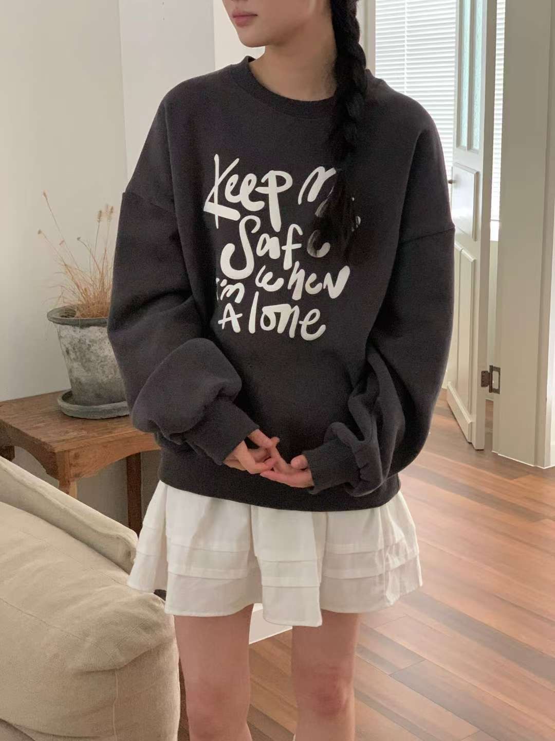 FIVE東大門直郵女士新款職業休閑人氣時尚推薦真品26春夏衛衣FIVE衛衣圖色1