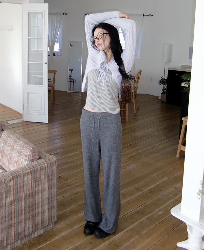 BLACK NOTE韓國直郵女裝新款26春夏熱賣人氣針織衫露肩開衫BLACK NOTE針織衫