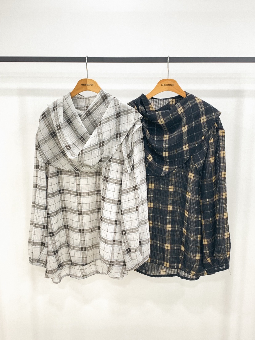 PARIS MATCH東大門直郵女裝新品26春夏襯衫蕾絲衫含絲巾PARIS MATCH襯衫/蕾絲衫