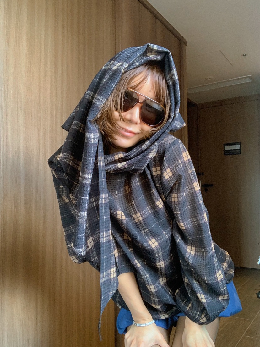 PARIS MATCH東大門直郵女裝新品26春夏襯衫蕾絲衫含絲巾PARIS MATCH襯衫/蕾絲衫