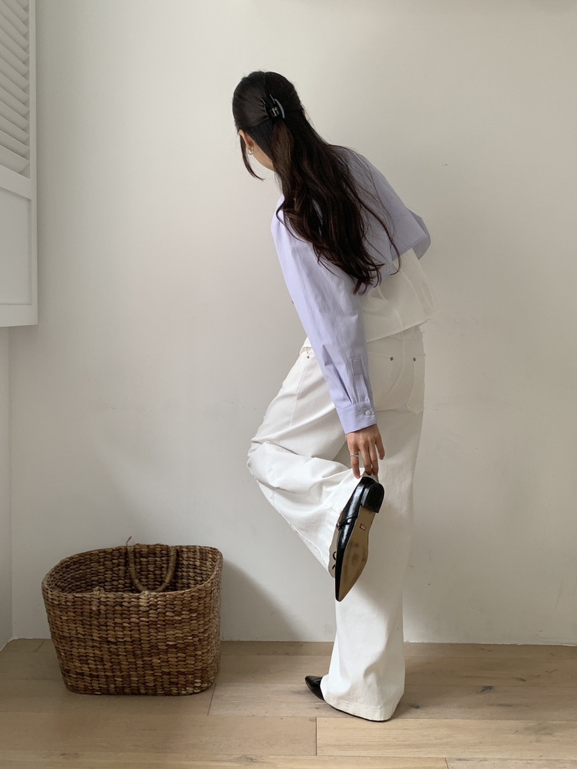 RE:OPENING韓國直郵女裝新品推薦時尚熱賣職業襯衫蕾絲衫RE:OPENING襯衫/蕾絲衫