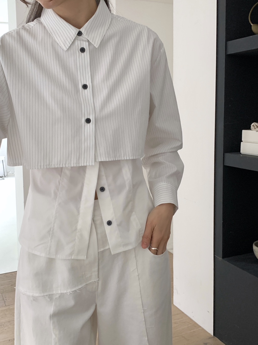 RE:OPENING韓國直郵女裝新品推薦時尚熱賣職業襯衫蕾絲衫RE:OPENING襯衫/蕾絲衫