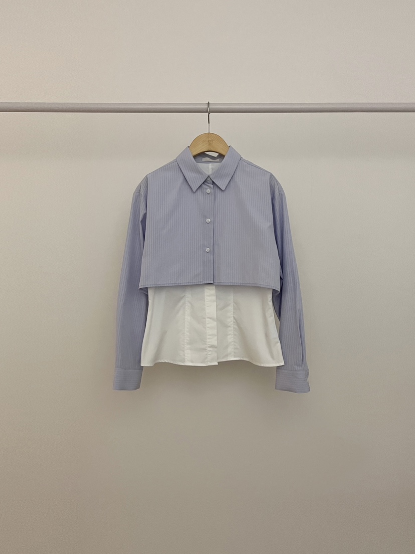 RE:OPENING韓國直郵女裝新品推薦時尚熱賣職業襯衫蕾絲衫RE:OPENING襯衫/蕾絲衫圖色2