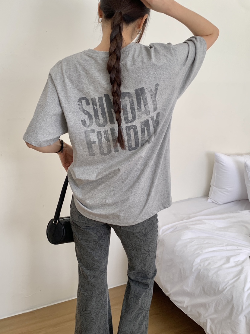 RE:OPENING韓國直郵女裝新品職業推薦時尚真品26春夏熱賣T恤RE:OPENINGT恤