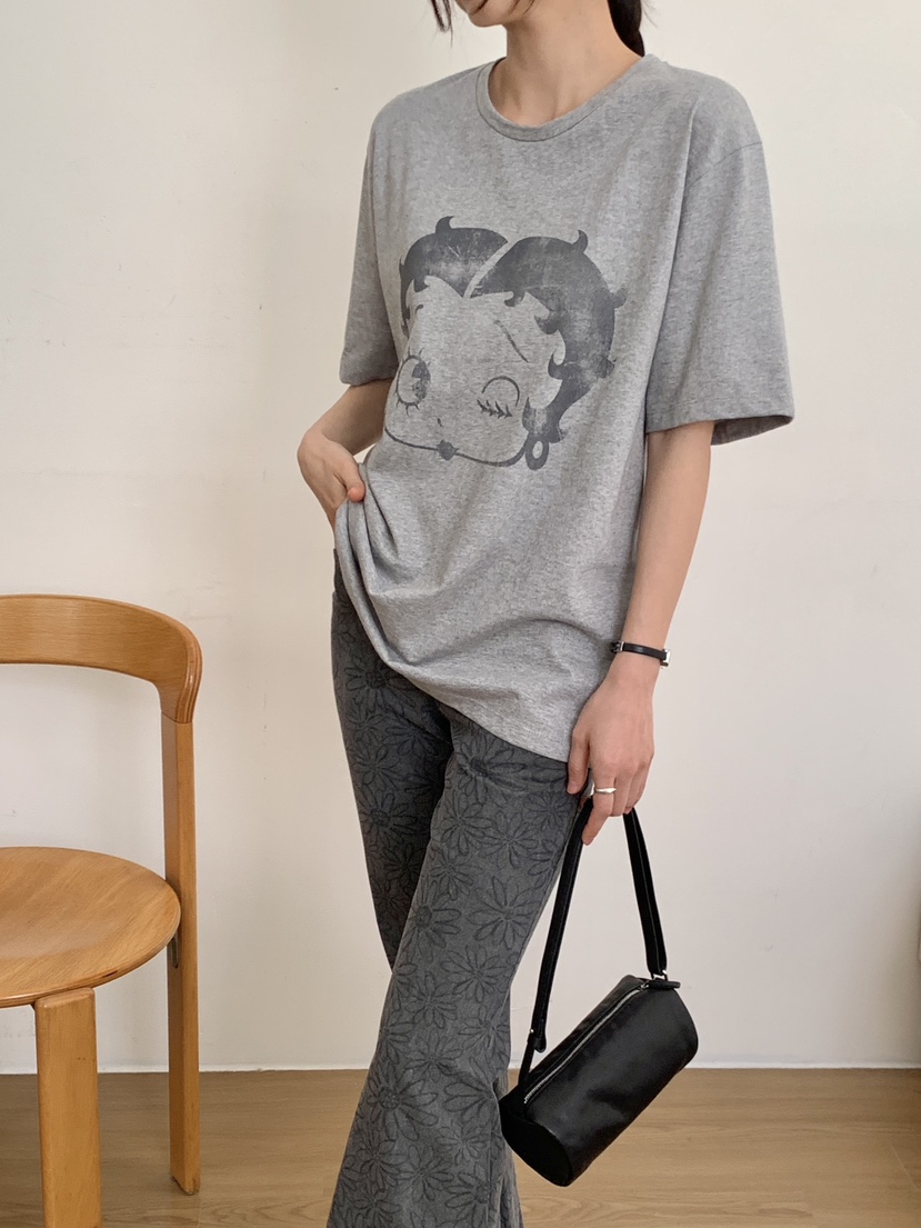 RE:OPENING韓國直郵女裝新品職業推薦時尚真品26春夏熱賣T恤RE:OPENINGT恤