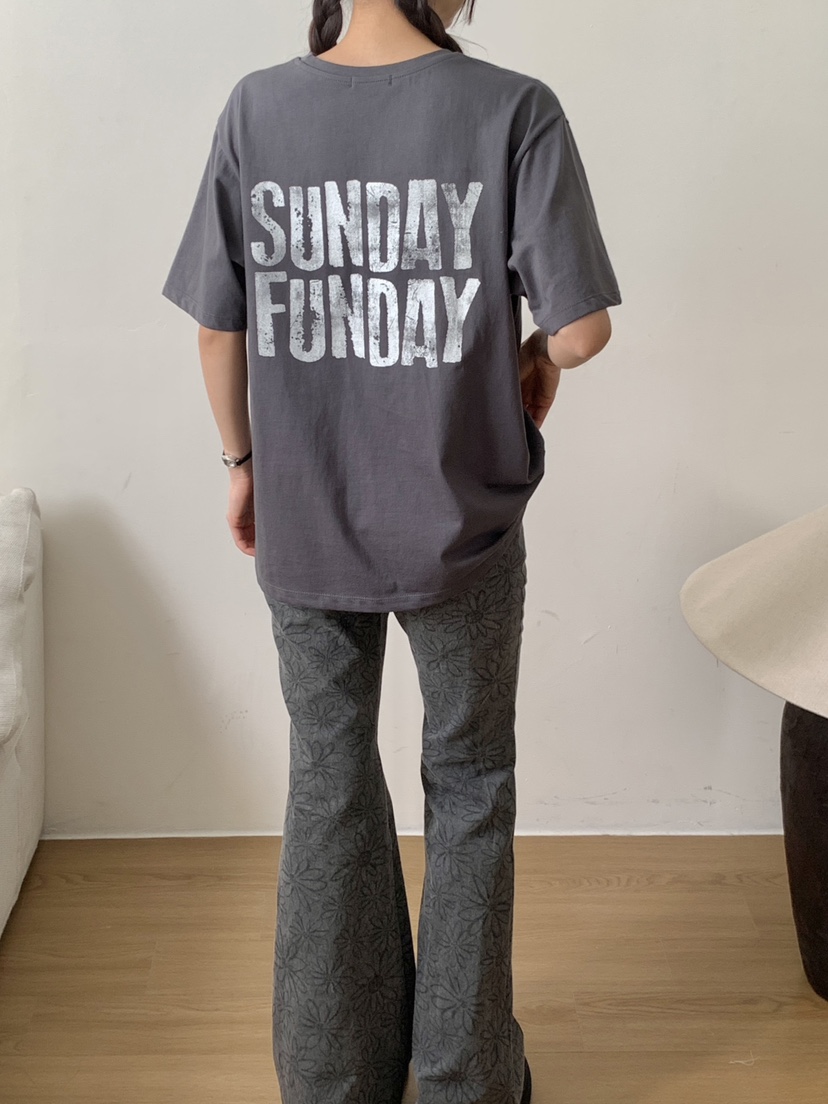 RE:OPENING韓國直郵女裝新品職業推薦時尚真品26春夏熱賣T恤RE:OPENINGT恤